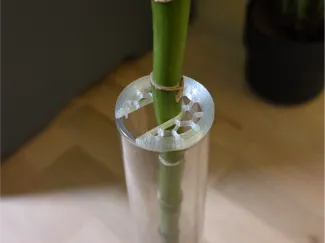 Ikea bamboo support