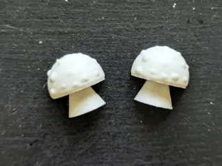 Mushroom Earrings / Magnet