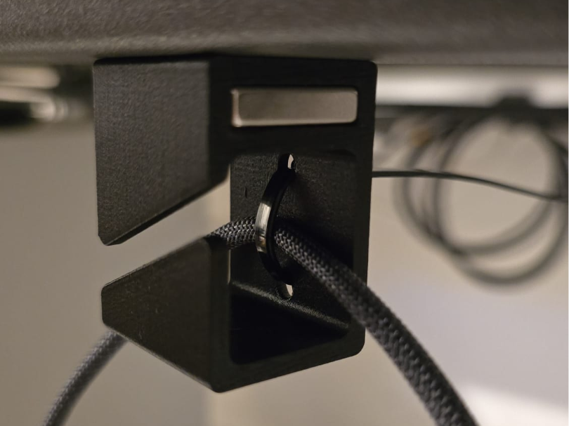 Magnetische Kabelführung/Halterung