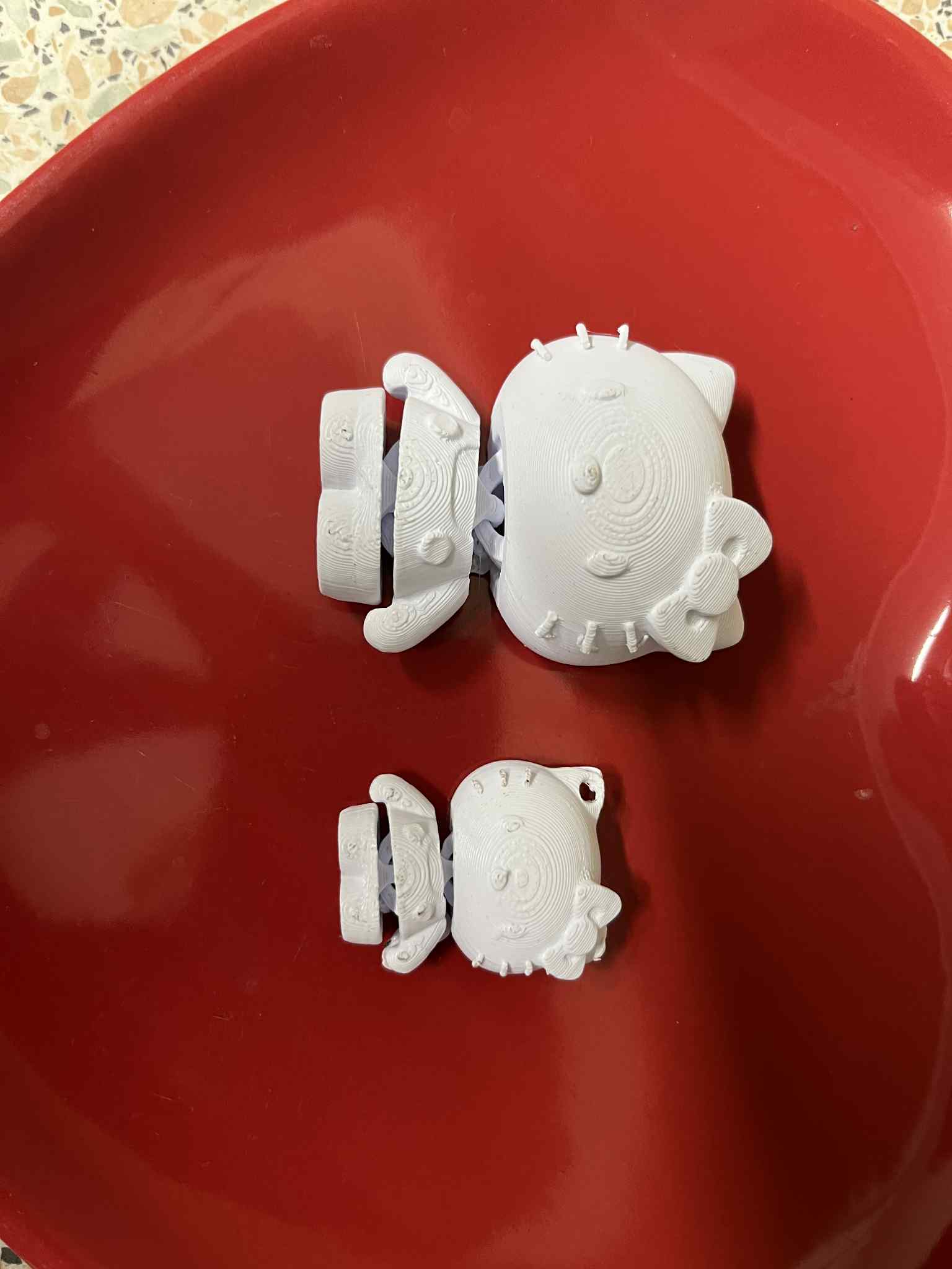hello kitty flexi keychain - Free 3D Print Model - MakerWorld