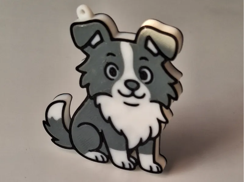 Dog cute keychain