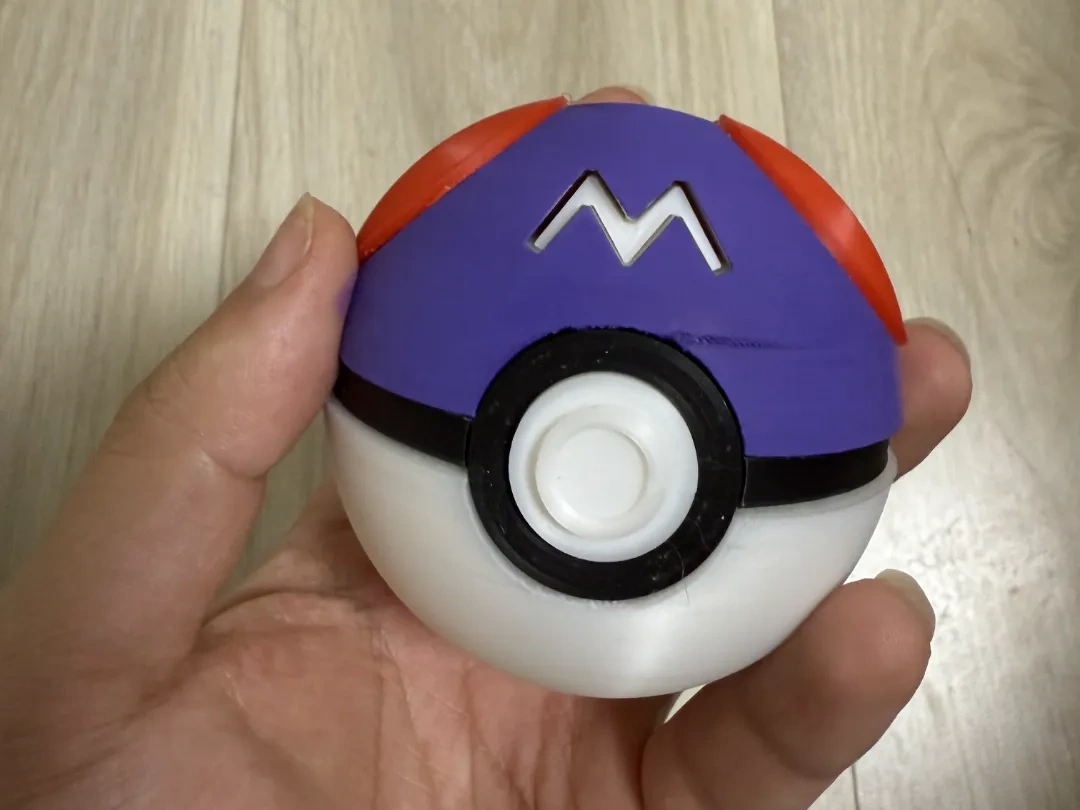 宝可梦精灵球masterball，大师球，分体版