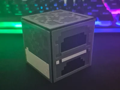 Minecraft Furnace Block