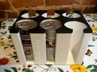 Can Cat Food Holder - 24 Cans