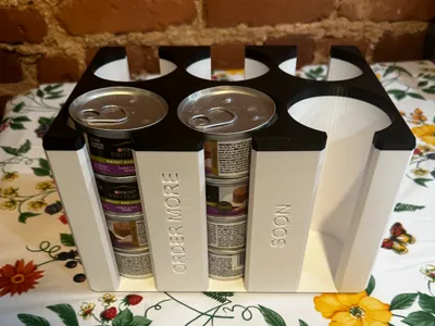 Can Cat Food Holder - 24 Cans
