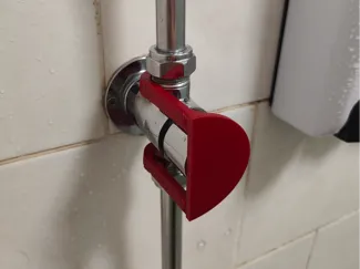 Shower Button Holder 