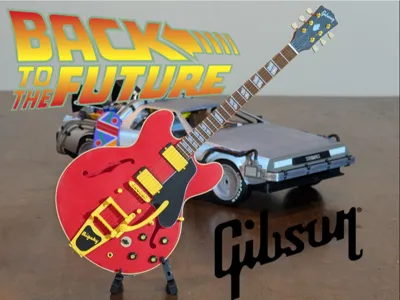 Back to the Future - Marty's Gibson ES-345 guitar