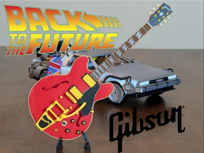 Back to the Future - Marty's Gibson ES-345 guitar