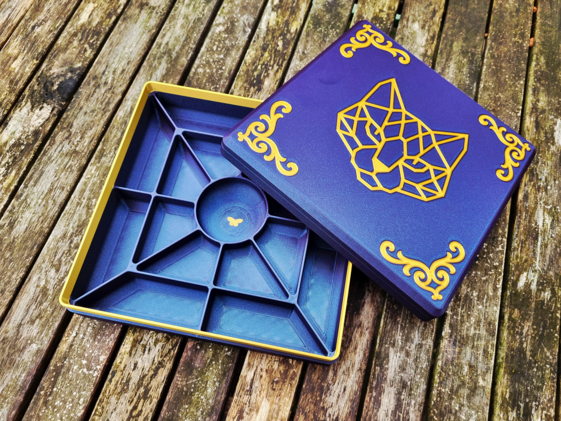 Crystal Cat Treasure Box