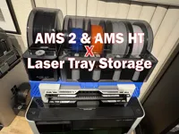 AMS 2, AMS HT - Laser tray storage - H2D / H2S /H2C