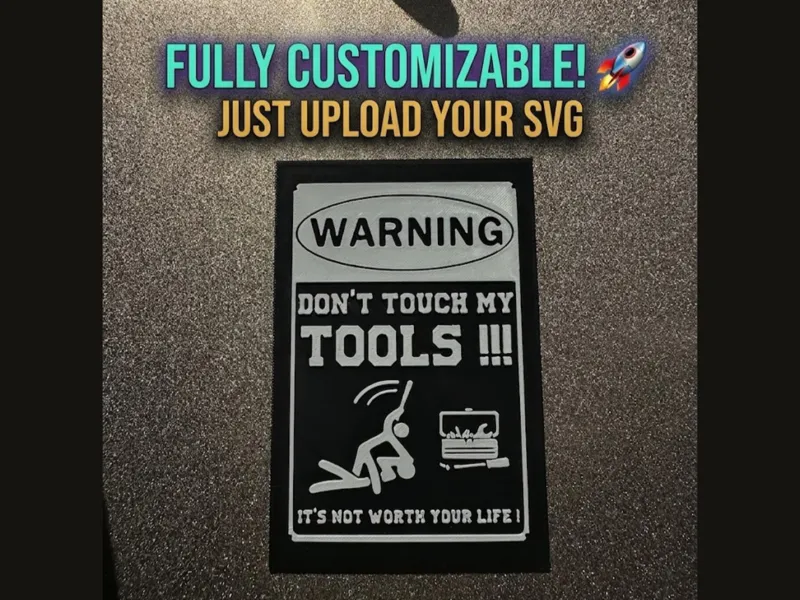 Custom SVG Sign Generator Pro