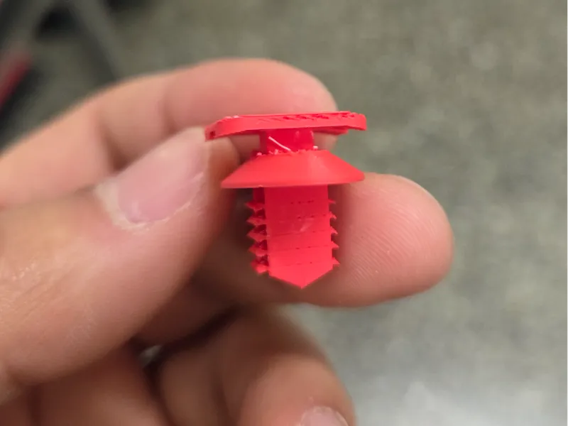 gancio plastica baule posteriore grande punto