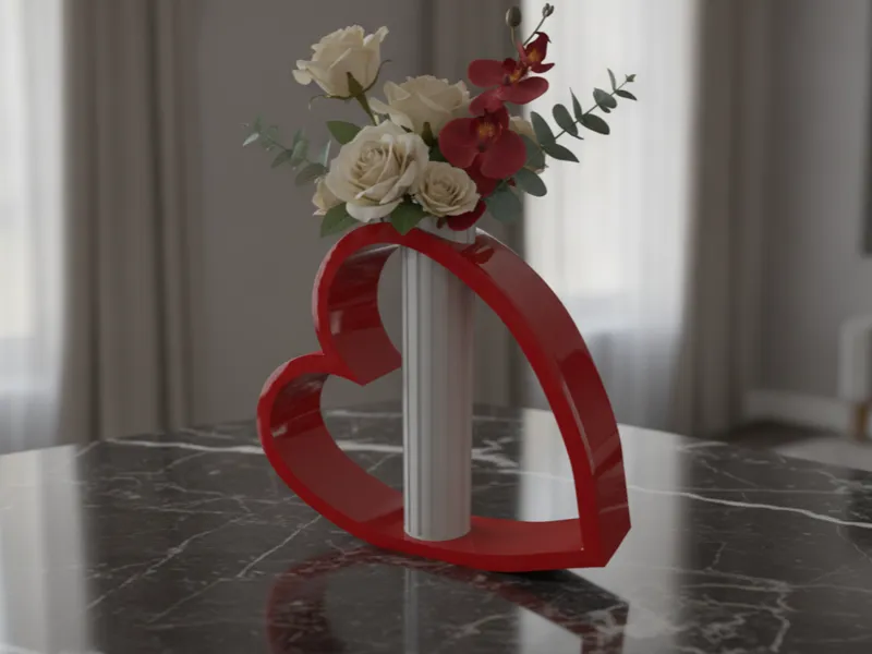 Vaso a Cuore