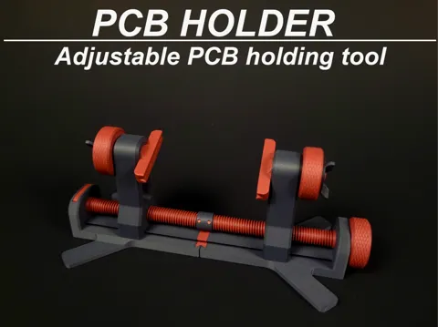 Soporte: Adjustable PCB Holder Tool — referencia de MakerWorld
