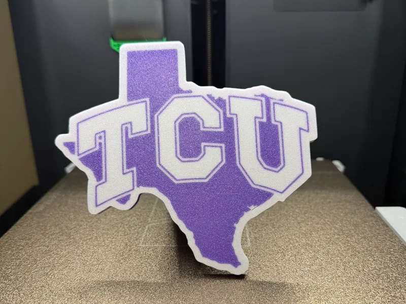 TCU Hitch Cover
