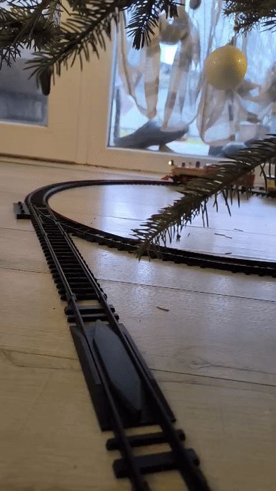 NewBright 1989 toy train rail replacements