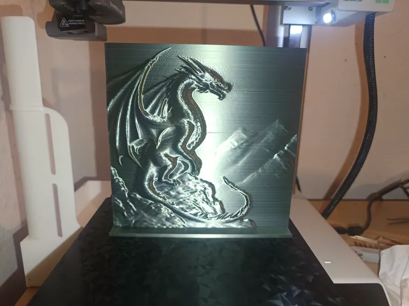 Dragon Relief Skulptur