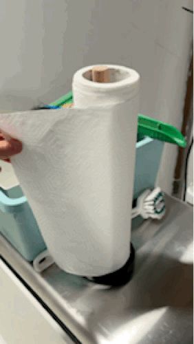 Magnetic Paper Towel Holder/Dispenser