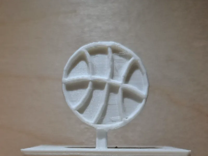 Statue of a basketball V2