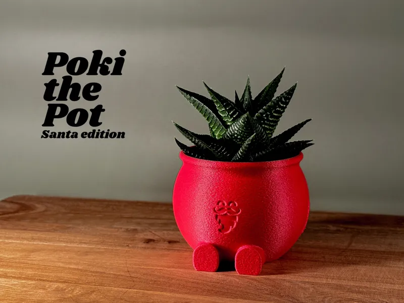 Poki the Pot - Santa Edition