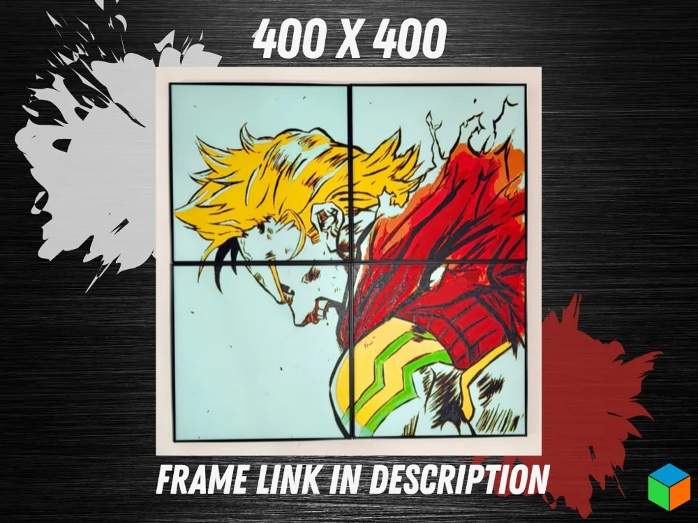 Lemillion HueForge Print (400×400) HUGEFORGE