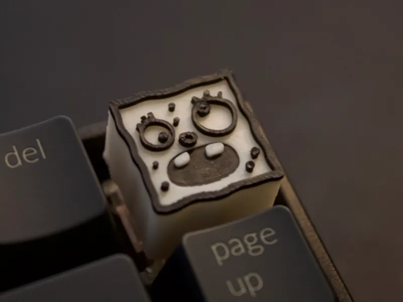 Doodlebob Keycap for Cherry MX Mech Keyboards