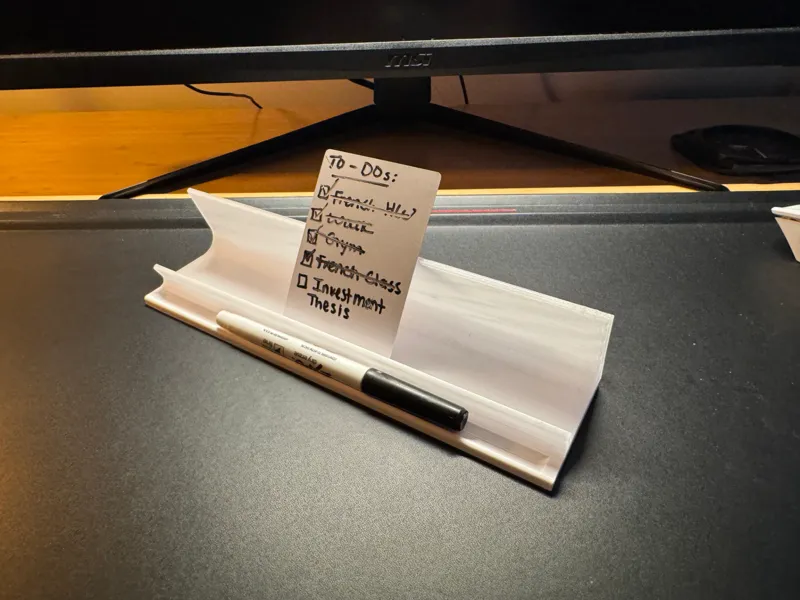 Grovemade Style Desk Notes/Phone Tray/Stand