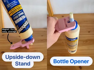 Titebond Wrench - Wood glue bottle opener / stand