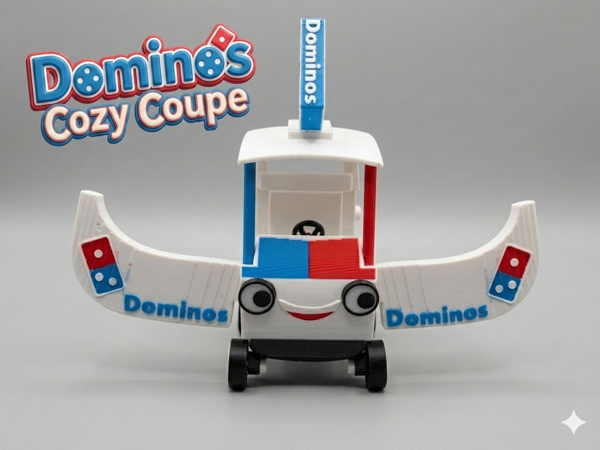 Dominos Delivery Cozy Coupe car