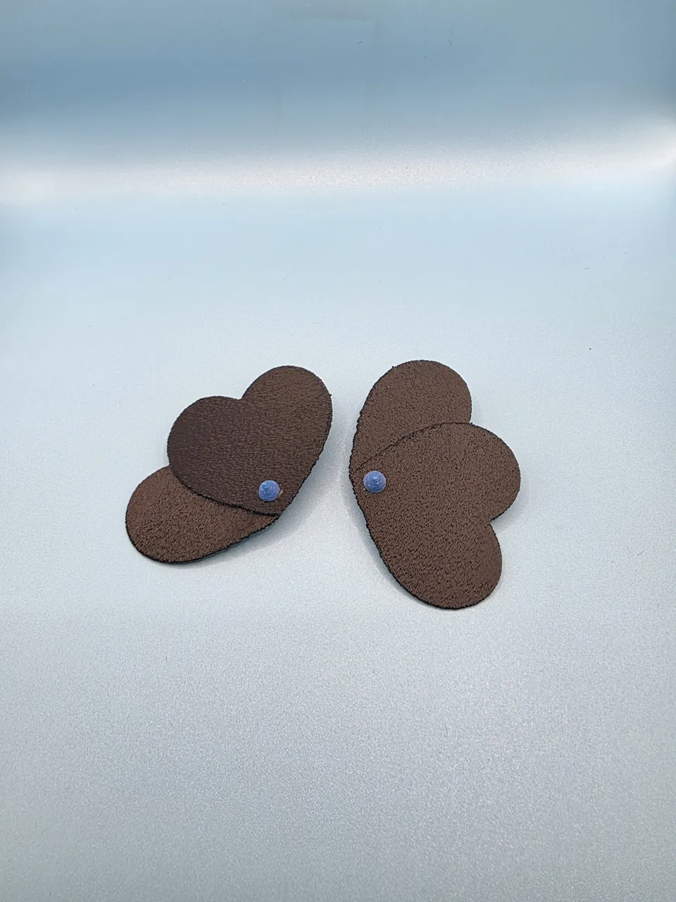 Double Heart Earrings view 2