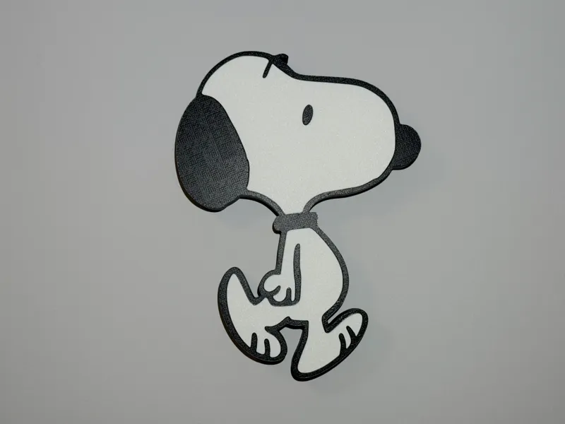 Snoopy Walking Wall Art (NO AMS)