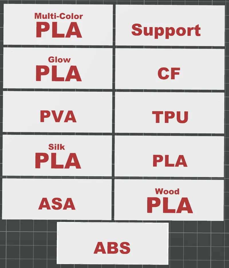 Material Plates