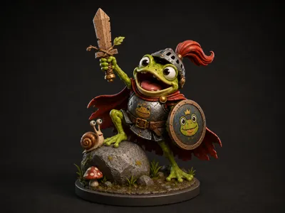 Sir Ribbert, Defender of the Pond
