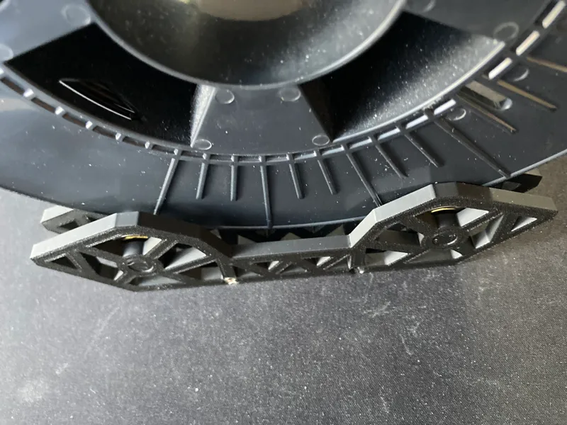 Futuristic Filament Spool Roller