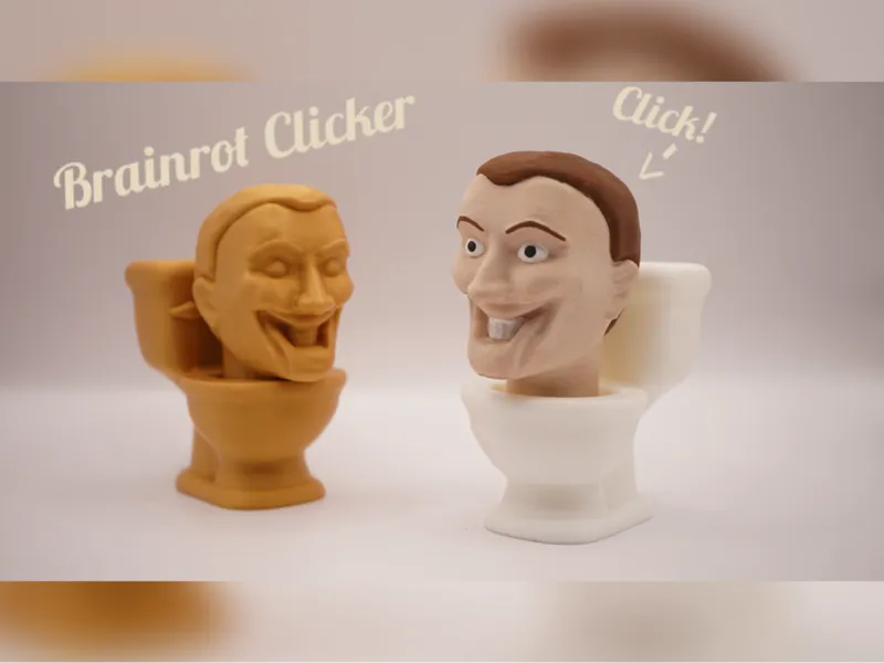 Toilet Man Clicker - Brainrot