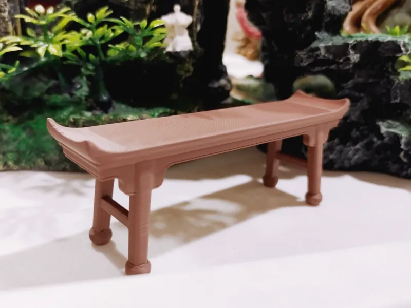 中式古典长凳