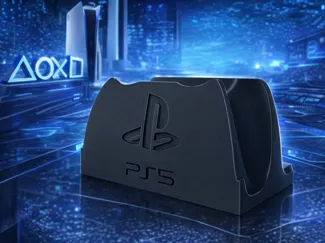 Supporto per Controller PS5 + Logo (Dualsense)