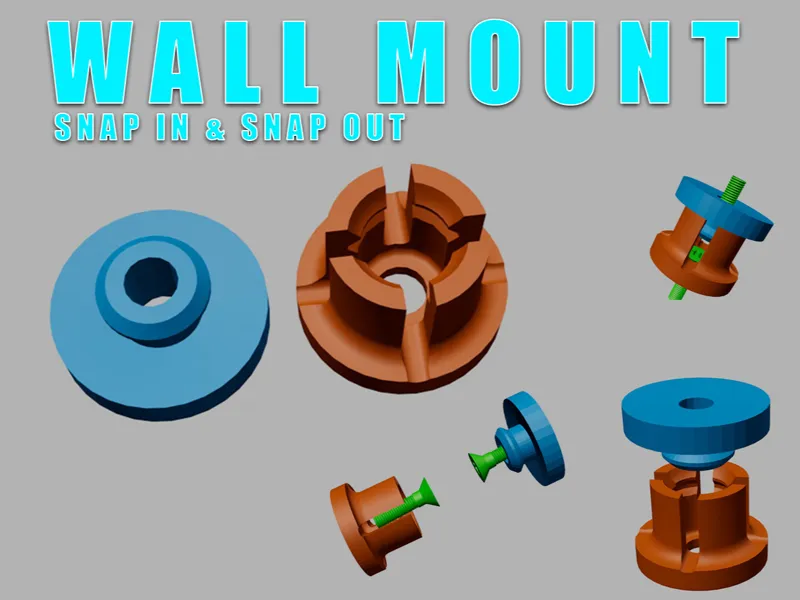 Snap-Lock Wall Mount
