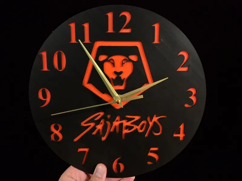 Saja Boys Wall Clock