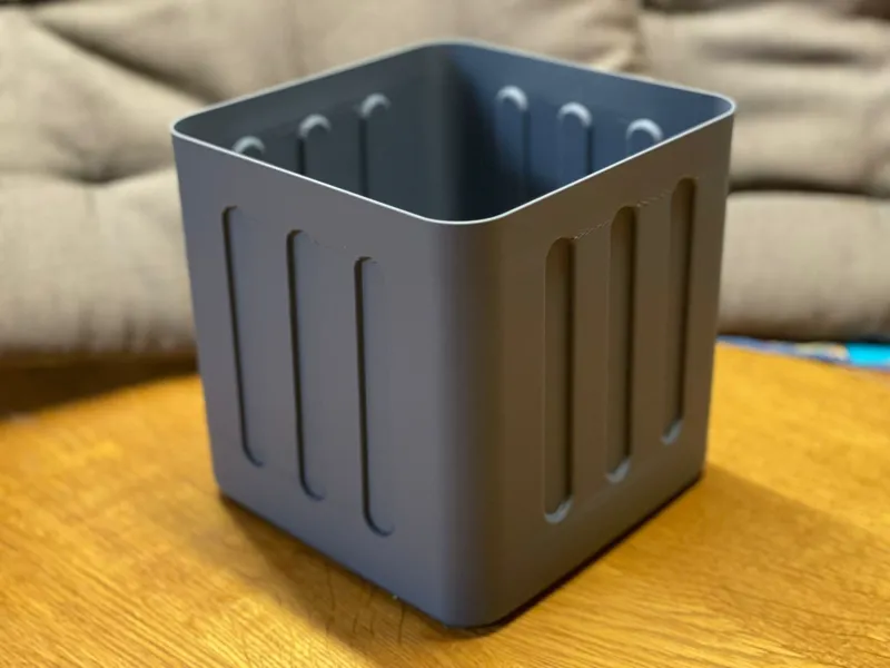 Großer Tischmülleimer (druckbar mit dem A1 Mini)