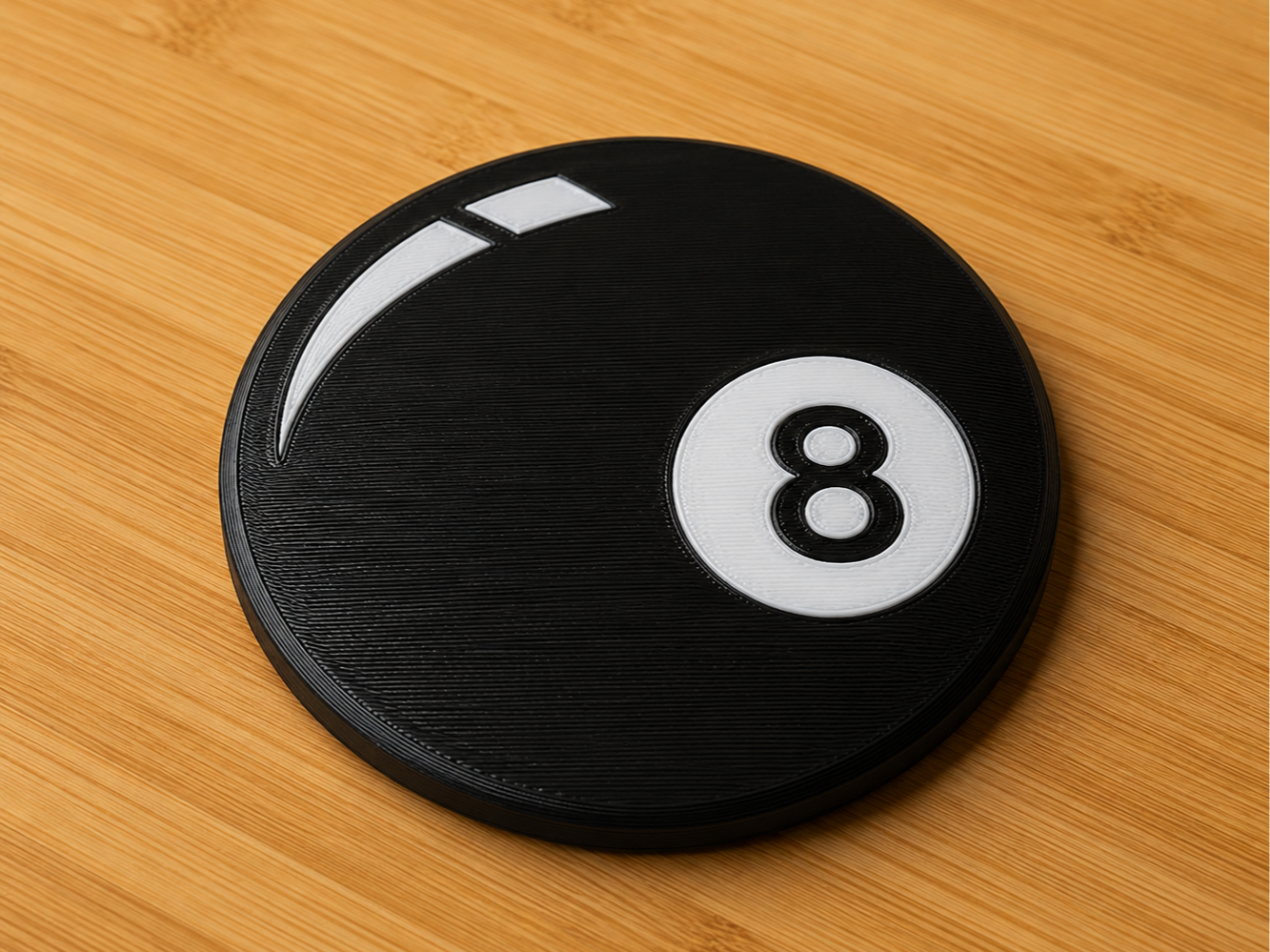 Descanso de copos Eight Ball