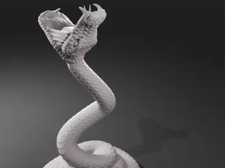 Snake-Headphone-Stand