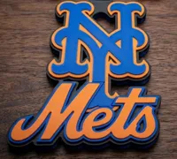 New York Mets PENDANT for Chain Links