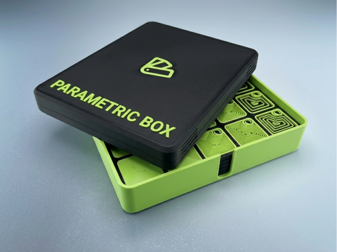 Parametric Swatch Tray Box | Bambu Sample Boards
