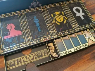 Men-Nefer + Promo Boardgame Insert Ornate Gold