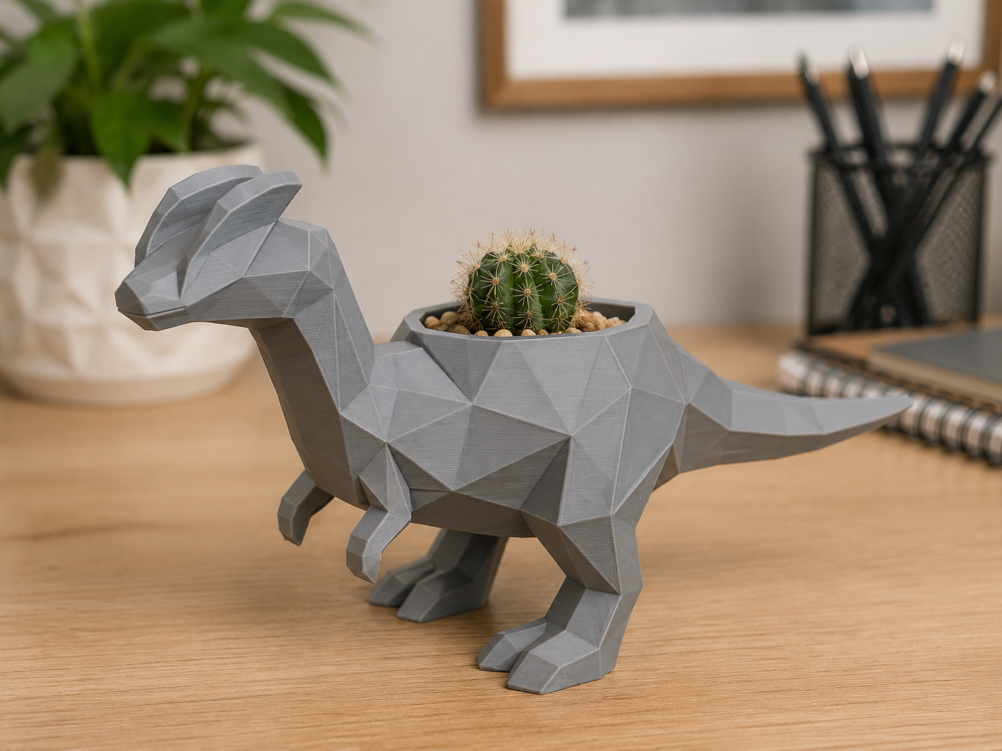 maceta Parasaurolophus
