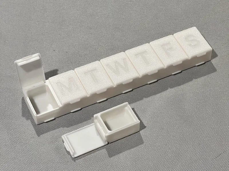 Pill Case - Print in Place