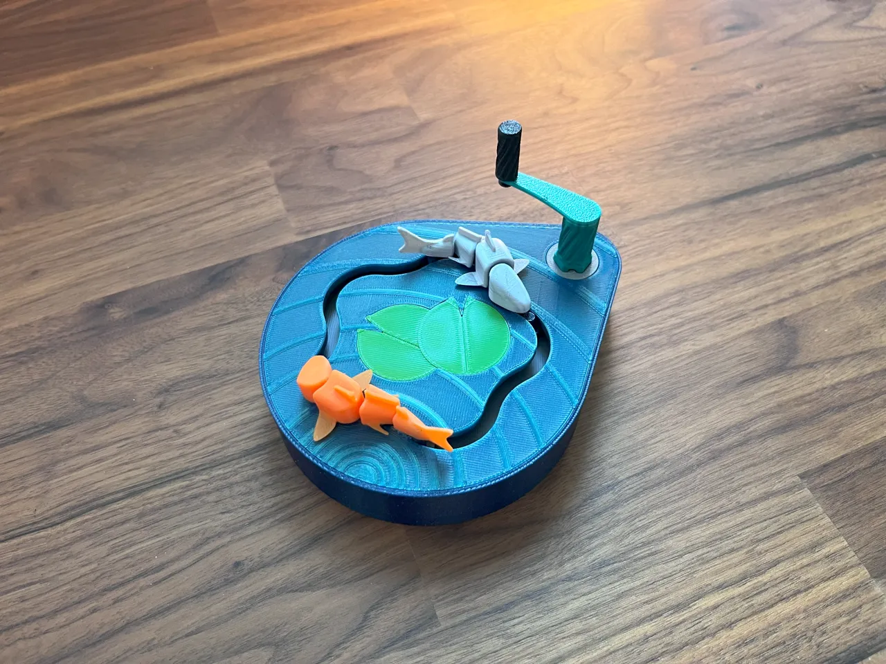 Koi Fish Automaton view 3