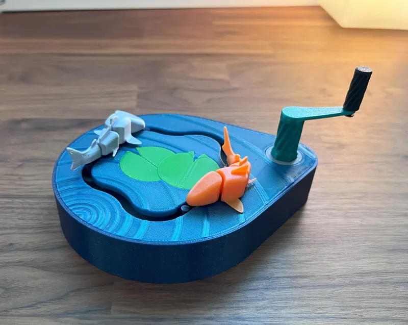Koi Fish Automaton