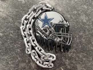 Dallas Cowboys Helmet Drip Hype Chain